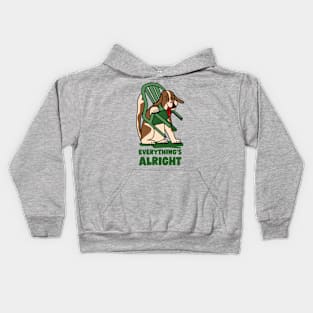 Everything's Alright Don't Give Up Kids Hoodie